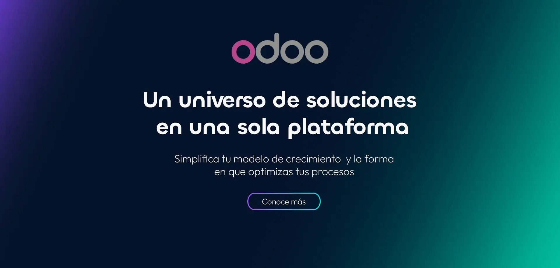 ODOO un universo de soluciones en una sola plataforma Odoo ERP, un universo de soluciones empresariales en una sola plataforma, implementado por SINOVA S.A.S